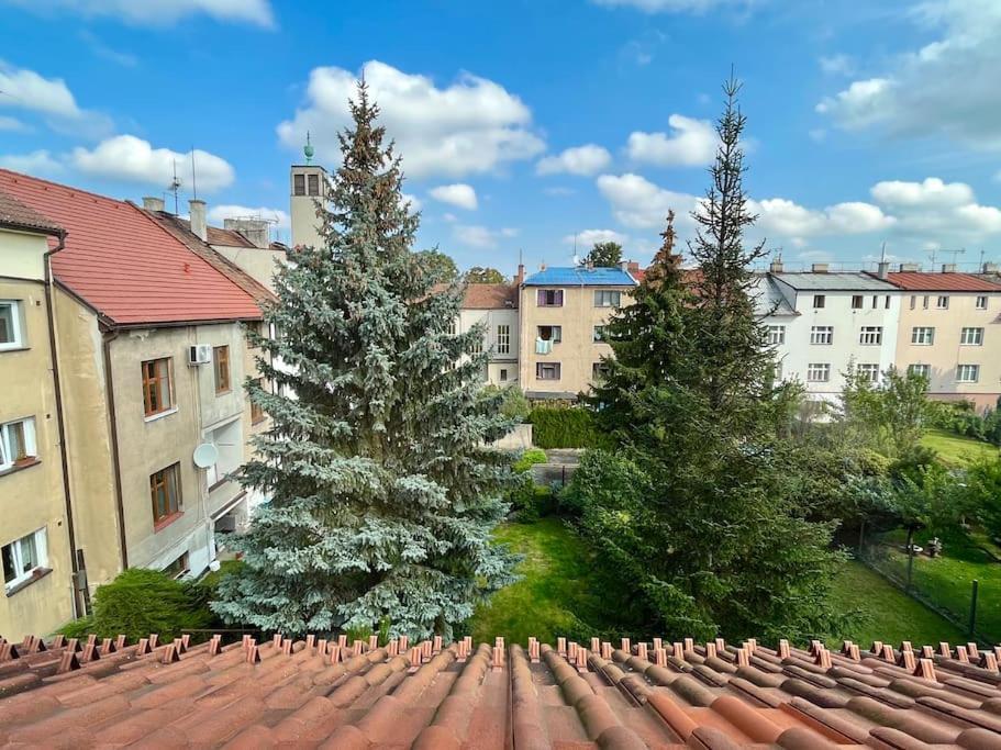 Apartmán s terasou u lázeňské kolonády Apartamento Poděbrady Exterior foto